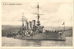 ** T1 SM Schiff Erzherzog Friedrich K.u.K. Kriegsmarine / SMS Erzherzog Friedrich Az Osztrák-Magyar Haditengerészet Pre- - Sin Clasificación