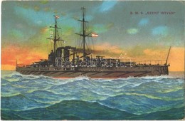 T2 SMS Szent István Az Osztrák-Magyar Haditengerészet Tegetthoff-osztályú Csatahajója / K.u.K. Kriegsmarine / WWI Austro - Ohne Zuordnung