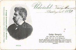 * T2 1899 Csiky Gergely, Korunk Legnagyobb Magyar Drámaírója. A Nagy évszázad (Magyar Kiadás) / Gergely Csiky (Csiky Ger - Sin Clasificación