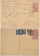 3 Db Második Világháborús Zsidó KMSZ (közérdekű Munkaszolgálatos) Levele / 3 WWII Letters Of Hungarian Jewish Labor Serv - Sin Clasificación