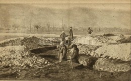 * T2 WWI French Military Postcard, Women Digging The Trenches - Sin Clasificación