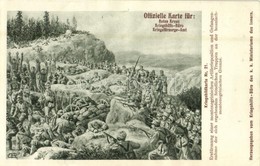 ** T2/T3 Kriegsbildkarte Nr. 21. Erstürmung Einer Montenegrinischen Artillerieposition Und Gefangennahme Der Sich Ergebe - Ohne Zuordnung