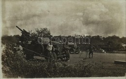 * T1 Első Világháborús Osztrák-magyar Légvédelmi Lövegek Katonai Teherautókon / WWI Austro-Hungarian (K.u.K.) Military,  - Ohne Zuordnung