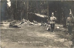 T2 1917 Auf Vorposten An Der Ostgrenze / WWI German And Austro-Hungarian K.u.K. Military, Outposts At The Eastern Border - Ohne Zuordnung