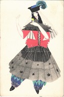 ** T2/T3 Mode / Art Nouveau Lady Fashion. Wiener Werkstätte Nr. 881. S: Maria Likarz (EK) - Sin Clasificación