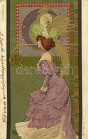 * T2/T3 La Francaise / French Lady. Art Nouveau, Serie 653. Nr. 5. Litho S: Basch Árpád (EK) - Sin Clasificación