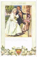 ** T1/T2 Die Glocke. Lied Von Der Glocke. Nr. 3. Karte Nr. 194. / Deutscher Schulverein Art Postcard, Studentica - Non Classés