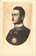 * T1/T2 Habsburg Ottó Kitüntetésekkel / Otto Von Habsburg / Otto, The Crown Prince With Medals. Photo Tury - Non Classés