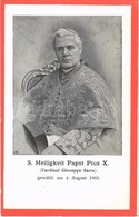 ** T2/T3 S. Heiligkeit Papst Pius X (Cardinal Giuseppe Sarto) Gewählt Am 4. August 1903. / Pope Pius X - Ohne Zuordnung