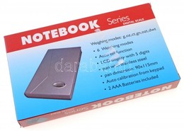 NOTEBOOK Digitális ékszermérleg 0,01-500g Eredeti Dobozában, Leírással, új állapotban NOTEBOOK Pocket Scale 0,01-500g Wi - Non Classés
