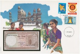 Bangladesh 1981. 5T Felbélyegzett Borítékban, Bélyegzéssel T:I Bangladesh 1981. 5 Taka In Envelope With Stamp And Cancel - Non Classés