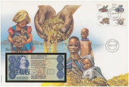 Dél-Afrika 1981-83. 2R Felbélyegzett Borítékban, Bélyegzéssel T:I 	
South-Afrika 1981-83. 2 Rand In Envelope With Stamp  - Non Classés