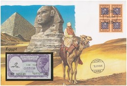 Egyiptom 1984. 5P, Felbélyegzett Borítékban, Bélyegzéssel T:1 Egypt 1984. 5 Piastres In Envelope With Stamp And Cancella - Non Classés