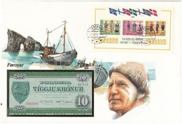 Feröer-szigetek 1974. 10K Felbélyegzett Borítékban, Bélyegzéssel T:I 
Faeroe Islands 1974. 10 Kronor In Envelope With St - Non Classés