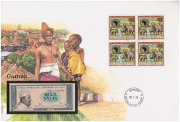 Guinea 1981. 2S Felbélyegzett Borítékban, Bélyegzéssel T:1
Guinea 1981. 2 Sylis In Envelope With Stamp And Cancellation  - Sin Clasificación