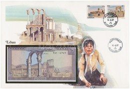 Libanon 1986. 10L Felbélyegzett Borítékban, Bélyegzéssel T:I Lebanon 1986. 10 Livres In Envelope With Stamp And Cancella - Sin Clasificación