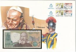 Olaszország 1983. 2000L Felbélyegzett Borítékban, Bélyegzéssel T:I 
Italy 1983. 2000 Lire In Envelope With Stamp And Can - Sin Clasificación