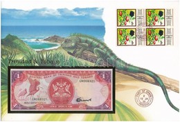 Trinidad és Tobago 1985. 1$ Felbélyegzett Borítékban, Bélyegzéssel T:I Trinidad And Tobago 1985. 1 Dollar In Envelope Wi - Sin Clasificación