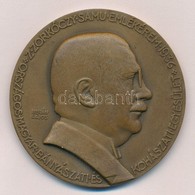 Berán Lajos (1882-1943) 1936. 'Z. Zorkóczy Samu' Br Emlékérem. 'Z ZORKÓCZY SAMU EMLÉKÉREM 1936 - ORSZÁGOS MAGYAR BÁNYÁSZ - Ohne Zuordnung