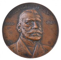 Sződy Szilárd (1878-1939) 1925. 'Kájlinger Mihály 1860-1924' Br Plakett (59mm) T:2 HP 5590. - Ohne Zuordnung