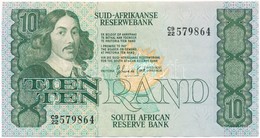 Dél-Afrika 1981. 10R T:II 
South Africa 1981. 10 Rand C:XF
Krause KM#120 - Sin Clasificación