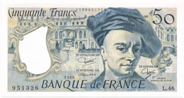 Franciaország 1986. 50Fr T:I-
France 1986. 50 Francs C:AU
Krause 152.b - Ohne Zuordnung