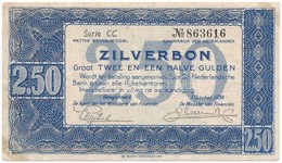 Hollandia 1938. 2 1/2G T:III
Netherlands 1938. 2 1/2 Gulden C:F - Sin Clasificación