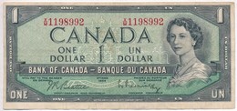 Kanada 1954. 1$ T:III 
Canada 1954. 1 Dollar C:F - Sin Clasificación