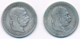 Ausztria 1893-1894. 1K Ag 'Ferenc József' (2xklf) T:3
Austria 1893-1894. 1 Corona Ag 'Franz Joseph' (2xdiff) C:F - Non Classés