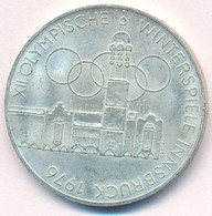 Ausztria 1976. 100Sch Ag 'Téli Olimpia Innsbruck' T:1-,2 Kis Ph. 
Austria 1976. 100 Schilling 'Winter Olympics Innsbruck - Sin Clasificación