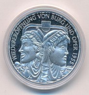 Ausztria 2005. 10E Ag 'Az Opera és A Várszínház újranyitása' T:PP 
Austria 2005. 10 Euro Ag 'Reopening Of The Burg Theat - Sin Clasificación