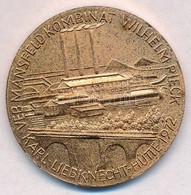 NDK 1972. 'VEB Mansfeld Kombinat' Fém  Emlékérem T:2
GDR 1972. 'VEB Mansfeld Kombinat' Metal Commemorative Medallion C:2 - Ohne Zuordnung