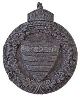 ~1944. 'Ifjúlevente Próbajelvény' Hadifém Jelvény (44x36mm) T:2 Sérült Tű
Hungary ~1944. 'Levente Qualification Badge Fo - Sonstige & Ohne Zuordnung