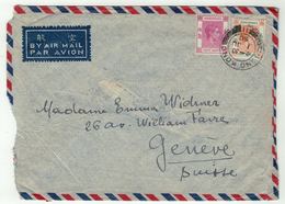 Grande-Bretagne // Ex-colonies // Hong Kong // Lettre Pour La Suisse - Storia Postale