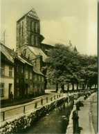 AK GERMANY - WISMAR - NIKOLAIKIRCHE - FOTO VOLSTER - 1950s (5917) - Wismar