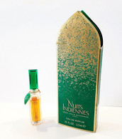 Miniatures De Parfum   NUITS INDIENNES  De JEAN LOUIS  SCHERRER 3.7 Ml  EDP  + Boite - Miniatures Femmes (avec Boite)