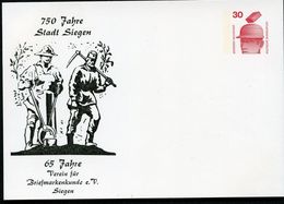 Bund PP68 B2/005 SIEGEN METALLARBEITER BERGMANN 1974  NGK 3,00 € - Cartes Postales Privées - Neuves