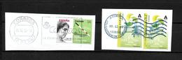 LOTE 1952  ///  ESPAÑA 2018 Y 2019 EN PAPEL CON MATASELLO COMPLETO - Used Stamps