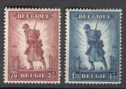 Belgium 1932 Infantry, Infanterie Mi#342-343 COB#351-352 Mint Hinged/never Hinged - Ungebraucht