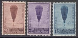 Belgium 1932 Baloons Mi#344-346 COB#353-355 Mint Hinged/never Hinged - Ungebraucht