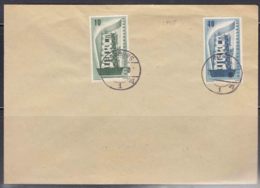 Germany 1956 Europa CEPT Mi#241-242 Cover, First Day Postmark - Lettres & Documents