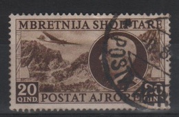 1939 Effige Vittorio Emanuele III 20 Q. US - Albanien