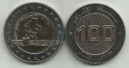 Algeria 100 Dinars 2018. UNC Satellite Bimetall - Algerien