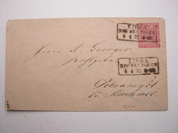 LISSA , Klarer Stempel Auf Beleg - Postal  Stationery