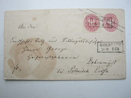 GÖRLITZ , Klarer Stempel Auf Beleg - Postal  Stationery