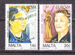 Europa Cept 1996 Malta 2v  ** Mnh (45588A) - 1996