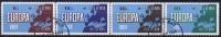 Call Of Man - Europa 1964 - Bande De 4 Timbres - Local Issues