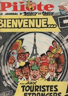 Magazine Pilote Journal D'Astérix Et Obélix N°355 Août 1966 Bienvenue Aux Touristes étranger - Pilote