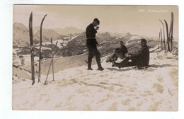 Burkhardt-Karten (Handarbeit) - Kronberg Gipfel - Gonten  - Skifahrer - Photographe - Gonten