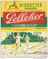 Buvard Biscottes Pelletier, L'athlétisme, N°30 - Biscottes